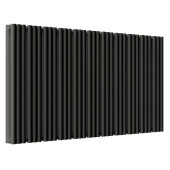 Стальной трубчатый радиатор отопления Empatiko Takt S2-1312-500 Coal Black  Стальной трубчатый радиатор отопления Empatiko Takt S2-1312-500 Coal Black