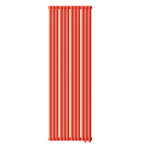 Стальной трубчатый радиатор отопления Empatiko Takt R1-472-2000 Scarlet Red Стальной трубчатый радиатор отопления Empatiko Takt R1-472-2000 Scarlet Red