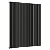 Стальной трубчатый радиатор отопления Empatiko Takt L1-1312-2000 Coal Black