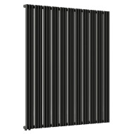 Стальной трубчатый радиатор отопления Empatiko Takt L1-1312-2000 Coal Black