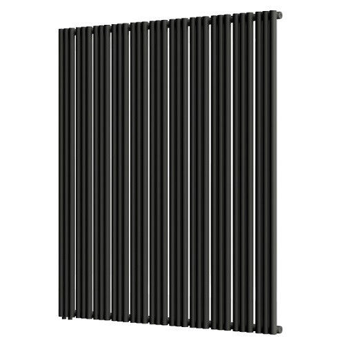 Стальной трубчатый радиатор отопления Empatiko Takt L1-1312-2000 Coal Black