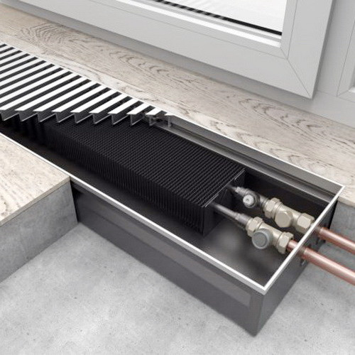 Конвектор внутрипольный КЗТО Бриз 300x80x2400