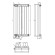 Стальной трубчатый радиатор отопления Empatiko Takt L1-712-200 Silk White