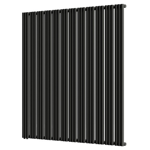 Стальной трубчатый радиатор отопления Empatiko Takt L1-1432-2000 Coal Black