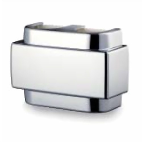 Декоративная крышка для узлов S.R. Rubineterrie "Free Style" 50 мм, цвет - никель матовый