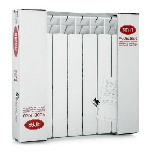 Биметаллический радиатор Rifar Base 500 13 секций Биметаллический радиатор Rifar Base 500 13 секций