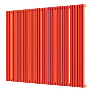 Стальной трубчатый радиатор отопления Empatiko Takt S1-1432-1750 Scarlet Red