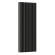Стальной трубчатый радиатор отопления Empatiko Takt S2-472-1750 Coal Black