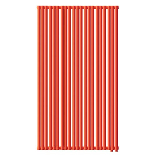 Стальной трубчатый радиатор отопления Empatiko Takt R1-832-2000 Scarlet Red Стальной трубчатый радиатор отопления Empatiko Takt R1-832-2000 Scarlet Red