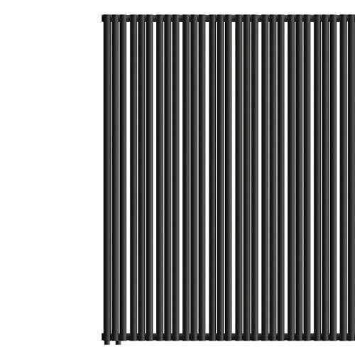 Стальной трубчатый радиатор отопления Empatiko Takt L1-1552-2000 Coal Black