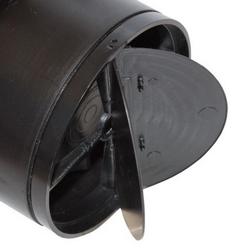 Бытовой вентилятор MMotors JSC MM 100/110 - люкс, квадрат, черный хром