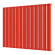 Стальной трубчатый радиатор отопления Empatiko Takt S1-1552-1750 Scarlet Red