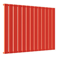 Стальной трубчатый радиатор отопления Empatiko Takt S1-1552-1750 Scarlet Red