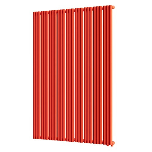 Стальной трубчатый радиатор отопления Empatiko Takt R1-1072-2000 Scarlet Red