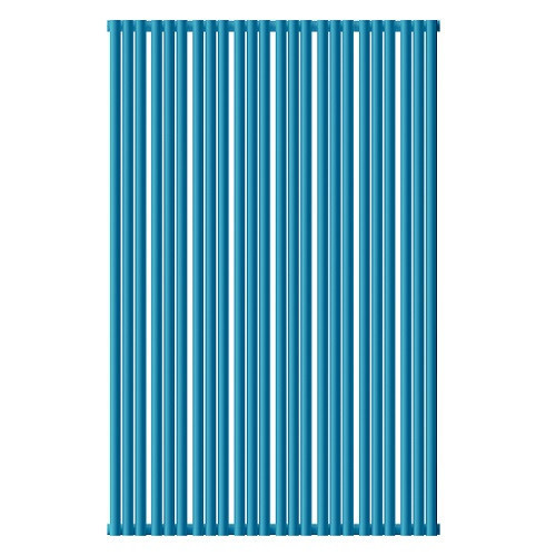 Стальной трубчатый радиатор отопления Empatiko Takt S2-952-2000 Evening Blue