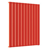 Стальной трубчатый радиатор отопления Empatiko Takt R1-1312-2000 Scarlet Red Стальной трубчатый радиатор отопления Empatiko Takt R1-1312-2000 Scarlet Red