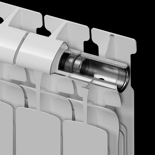 Биметаллический радиатор отопления Rifar EcoBuild 300 5 секций