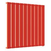 Стальной трубчатый радиатор отопления Empatiko Takt R1-1192-1750 Scarlet Red