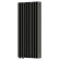 Стальной трубчатый радиатор отопления Empatiko Takt LR2-352-500 Coal Black