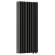Стальной трубчатый радиатор отопления Empatiko Takt LR2-352-500 Coal Black