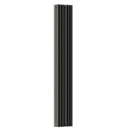 Стальной трубчатый радиатор отопления Empatiko Takt S2-232-2000 Coal Black Стальной трубчатый радиатор отопления Empatiko Takt S2-232-2000 Coal Black