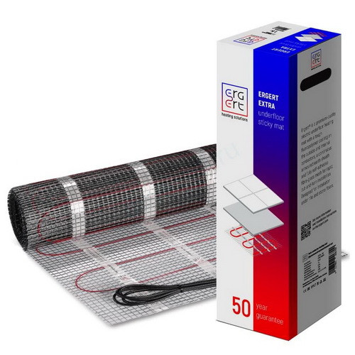 Электрический тёплый пол под плитку ERGERT Extra 150 - 8,0 м2