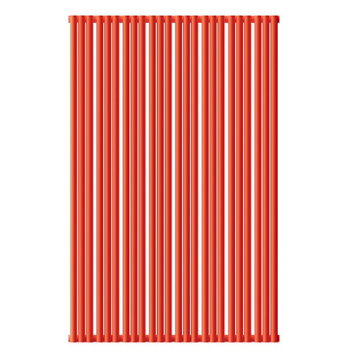Стальной трубчатый радиатор отопления Empatiko Takt S1-952-2000 Scarlet Red Стальной трубчатый радиатор отопления Empatiko Takt S1-952-2000 Scarlet Red