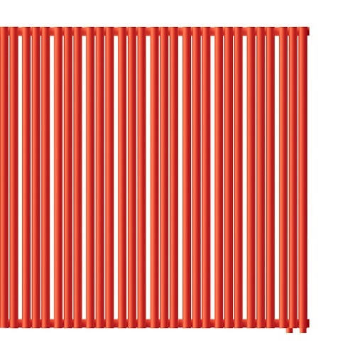 Стальной трубчатый радиатор отопления Empatiko Takt R1-1552-1750 Scarlet Red Стальной трубчатый радиатор отопления Empatiko Takt R1-1552-1750 Scarlet Red