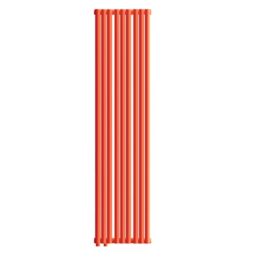 Стальной трубчатый радиатор отопления Empatiko Takt L1-352-2000 Scarlet Red Стальной трубчатый радиатор отопления Empatiko Takt L1-352-2000 Scarlet Red