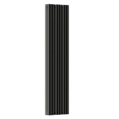 Стальной трубчатый радиатор отопления Empatiko Takt S2-352-2000 Coal Black  Стальной трубчатый радиатор отопления Empatiko Takt S2-352-2000 Coal Black