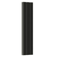 Стальной трубчатый радиатор отопления Empatiko Takt S2-352-2000 Coal Black  Стальной трубчатый радиатор отопления Empatiko Takt S2-352-2000 Coal Black