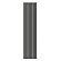 Стальной трубчатый радиатор отопления Empatiko Takt S2-352-2000 Coal Black 