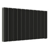 Стальной трубчатый радиатор отопления Empatiko Takt LR2-1312-500 Coal Black Стальной трубчатый радиатор отопления Empatiko Takt LR2-1312-500 Coal Black