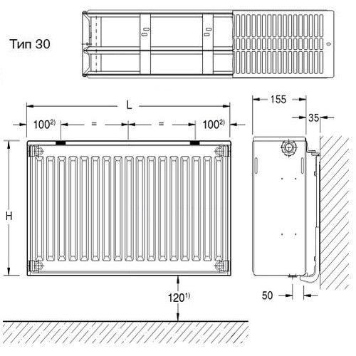 Buderus Logatrend K-Profil Тип 30