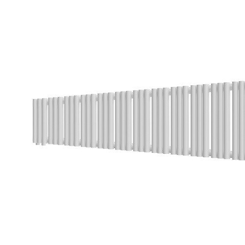 Стальной трубчатый радиатор отопления Empatiko Takt L1-2032-200 Silk White