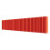 Стальной трубчатый радиатор отопления Empatiko Takt S2-1552-200 Scarlet Red 