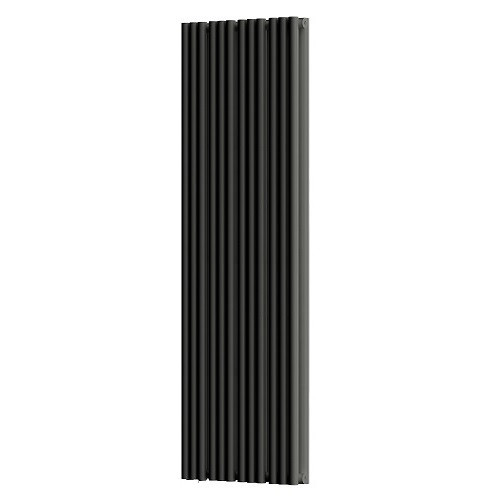 Стальной трубчатый радиатор отопления Empatiko Takt S2-472-2000 Coal Black  Стальной трубчатый радиатор отопления Empatiko Takt S2-472-2000 Coal Black