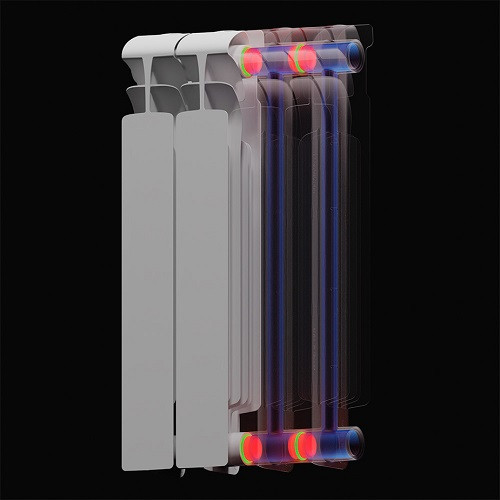 Биметаллический радиатор отопления Rifar EcoBuild 300 11 секций Биметаллический радиатор отопления Rifar EcoBuild 300 11 секций