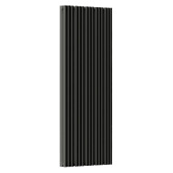 Стальной трубчатый радиатор отопления Empatiko Takt S2-592-2000 Coal Black Стальной трубчатый радиатор отопления Empatiko Takt S2-592-2000 Coal Black