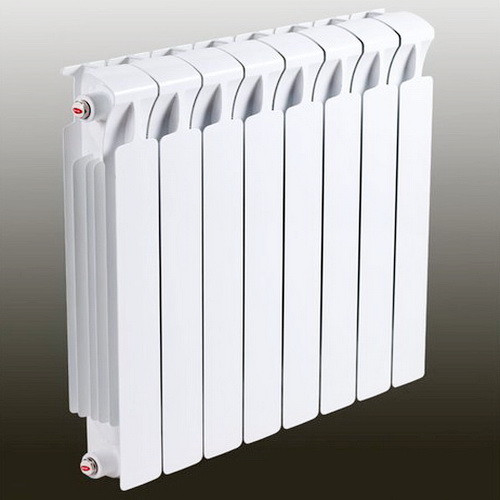 Биметаллический радиатор отопления Rifar Monolit 500 9 секций Биметаллический радиатор отопления Rifar Monolit 500 9 секций