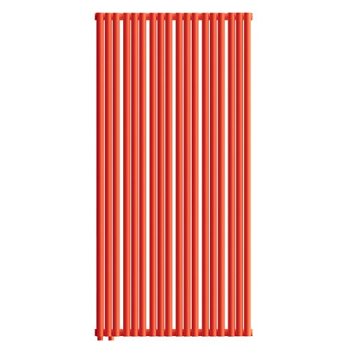 Стальной трубчатый радиатор отопления Empatiko Takt L1-712-2000 Scarlet Red Стальной трубчатый радиатор отопления Empatiko Takt L1-712-2000 Scarlet Red
