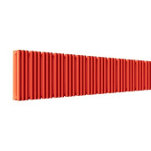 Стальной трубчатый радиатор отопления Empatiko Takt S2-1792-200 Scarlet Red Стальной трубчатый радиатор отопления Empatiko Takt S2-1792-200 Scarlet Red