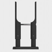 Кронштейн напольный RIFAR регулируемый для 3-x трубчатых радиаторов, цвет - антрацит Кронштейн напольный RIFAR регулируемый для 3-x трубчатых радиаторов, цвет - антрацит