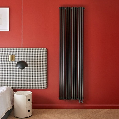 Стальной трубчатый радиатор отопления Empatiko Takt R1-592-200 Coal Black Стальной трубчатый радиатор отопления Empatiko Takt R1-592-200 Coal Black