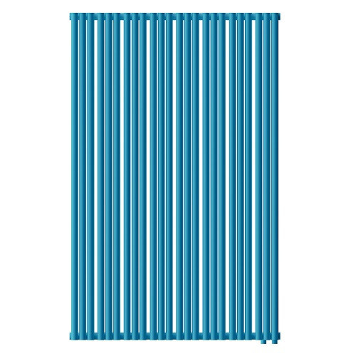 Стальной трубчатый радиатор отопления Empatiko Takt LR2-952-2000 Evening Blue Стальной трубчатый радиатор отопления Empatiko Takt LR2-952-2000 Evening Blue