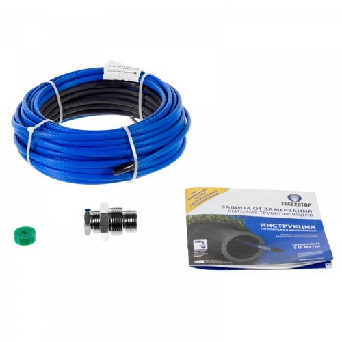 Саморегулирующийся кабель для обогрева труб изнутри Freezstop Inside 10Вт 2 метра (готовый комплект) Саморегулирующийся кабель для обогрева труб изнутри Freezstop Inside 10Вт 2 метра (готовый комплект)