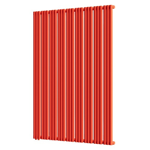 Стальной трубчатый радиатор отопления Empatiko Takt L1-1072-2000 Scarlet Red
