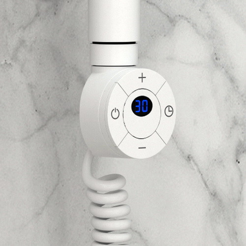 Электрический полотенцесушитель Стилье Формат 12 600х400 правый, матовый белый Электрический полотенцесушитель Стилье Формат 12 600х400 правый, матовый белый