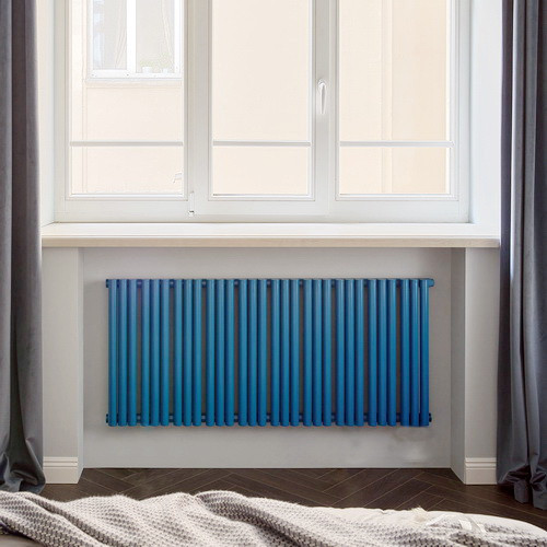 Стальной трубчатый радиатор отопления Empatiko Takt S1-1792-500 Evening Blue