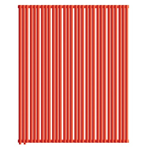 Стальной трубчатый радиатор отопления Empatiko Takt L1-1192-2000 Scarlet Red Стальной трубчатый радиатор отопления Empatiko Takt L1-1192-2000 Scarlet Red